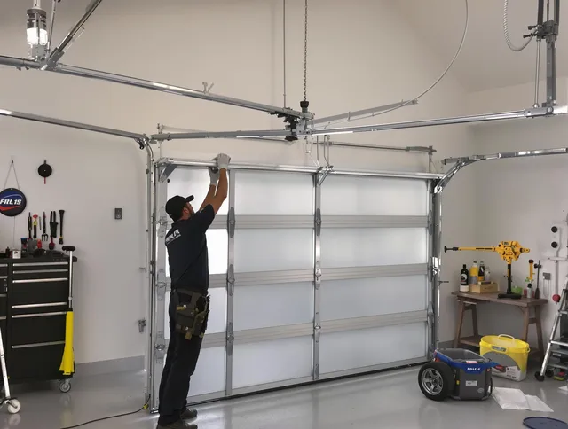 French Valley Garage Door Repair certified team performing precision garage door installation in French Valley