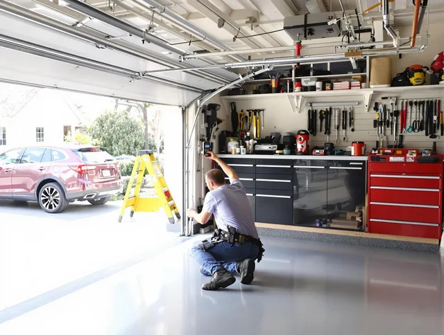 Local garage door repair service by French Valley Garage Door Repair in French Valley