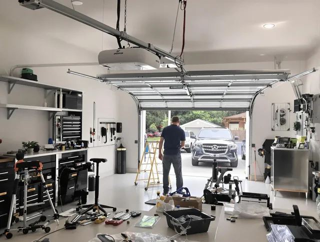 Garage door opener installation by French Valley Garage Door Repair in French Valley