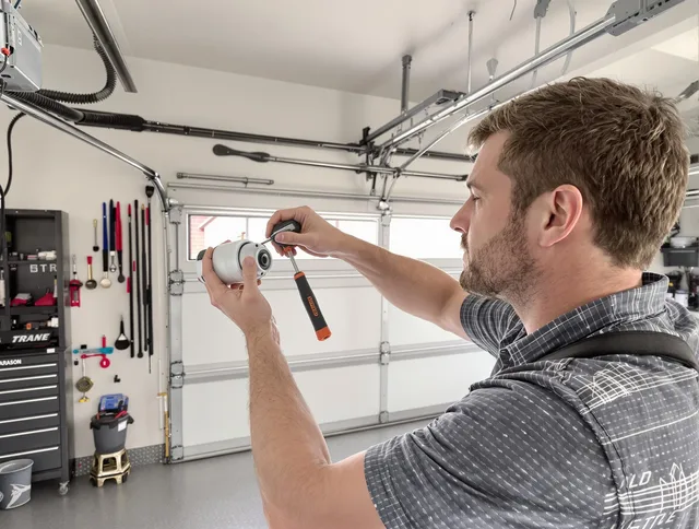 Garage door opener repair service by French Valley Garage Door Repair in French Valley