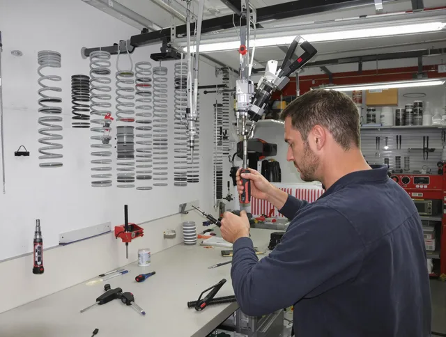 French Valley Garage Door Repair safety certified technician performing precision spring replacement in French Valley